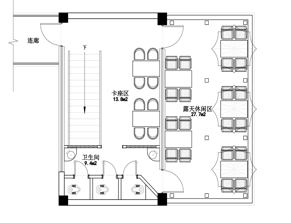 经典民宿装修之休案例闲餐厅(图4)